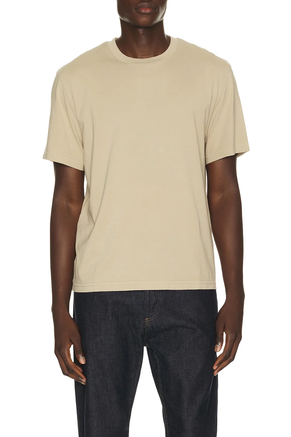 Short Sleeve Light Cotton Tee - 1