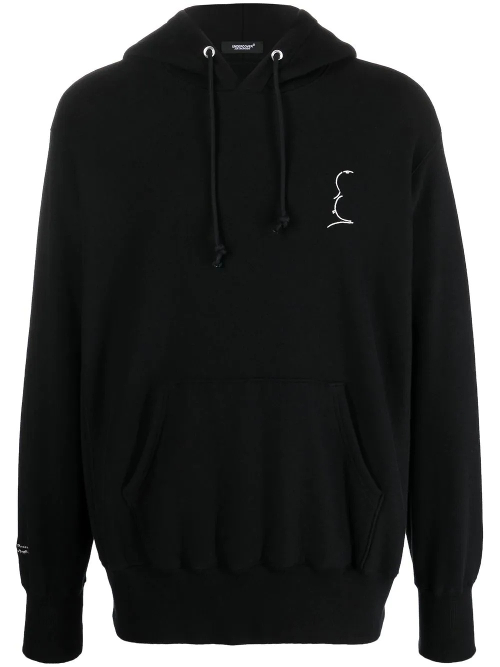 embroidered hoodie - 1