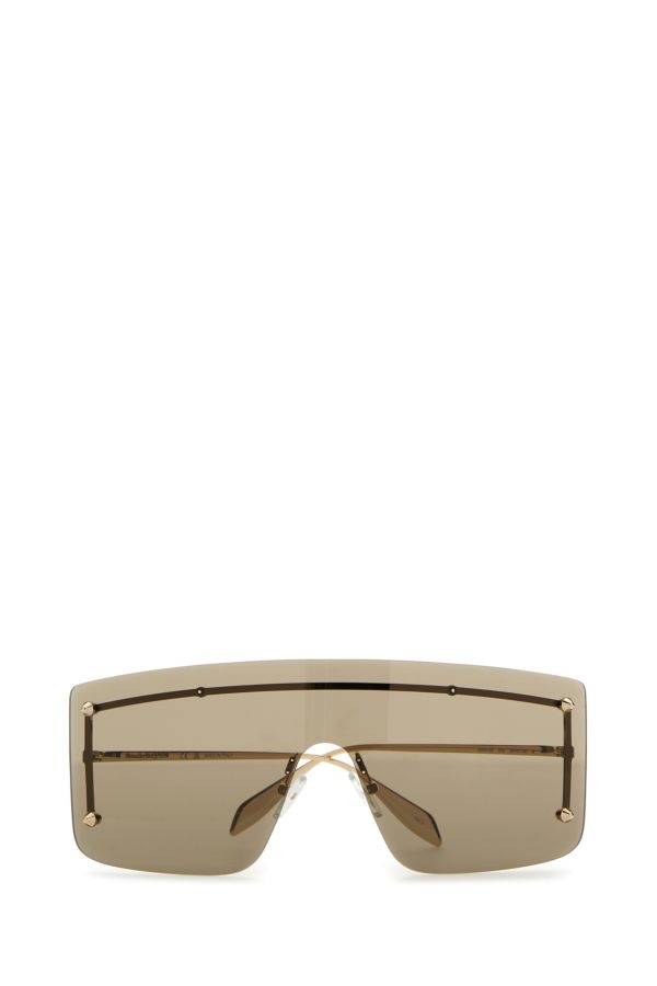 サングラス ALEXANDER MCQUEEN Gold l Spike Studs Sunglasses Alexander McQueen Gold Spike Studs Cat-Eye Sunglasses