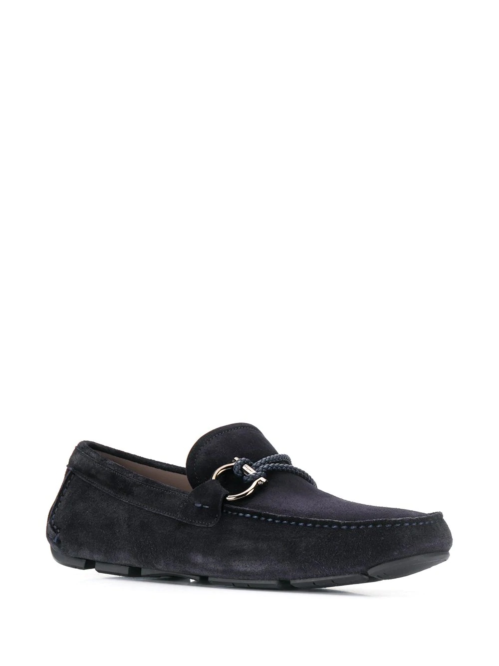 Gancini braided driver shoes - 2