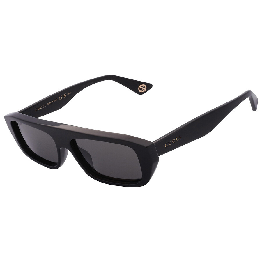 Gucci Grey Browline Men's Sunglasses GG1617S 001 56 - 4