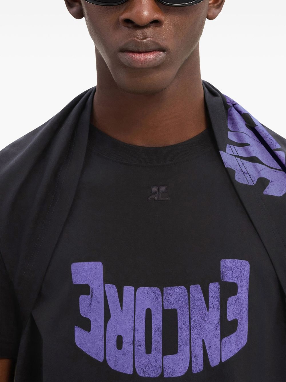 graphic-print t-shirt - 6
