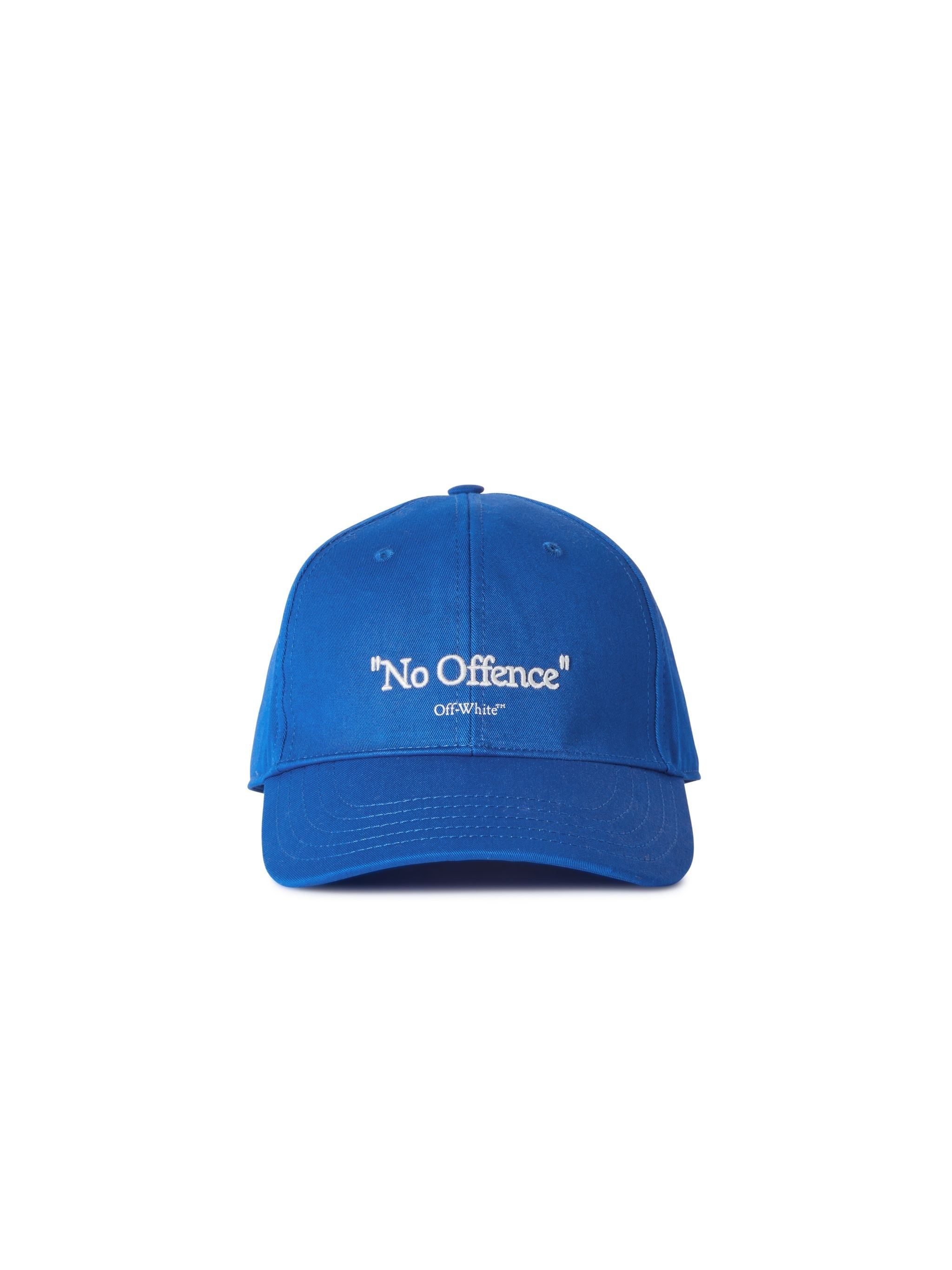 Drill No Offence Baseball Cap Blue White - 1