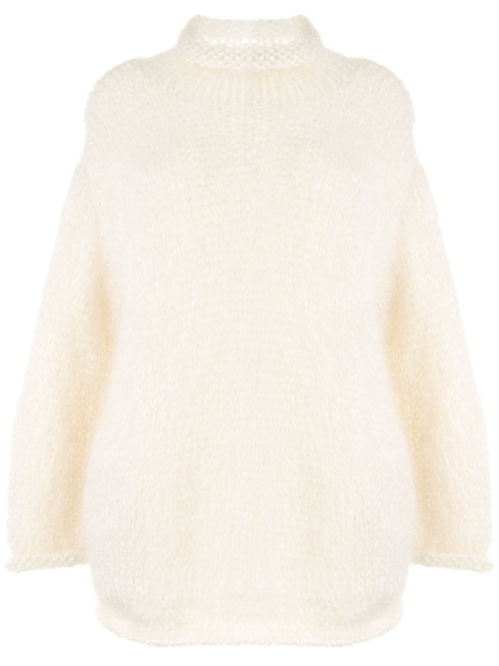 roll-neck oversized jumper - 1