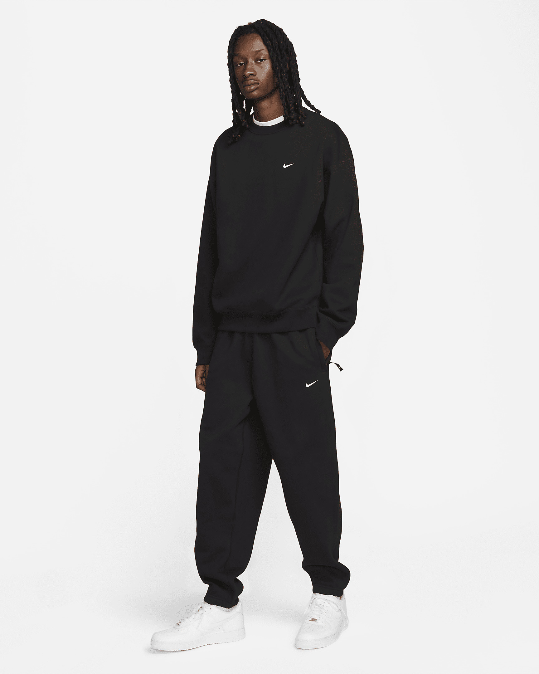 Nike Solo Swoosh Men's Fleece Crew - 4