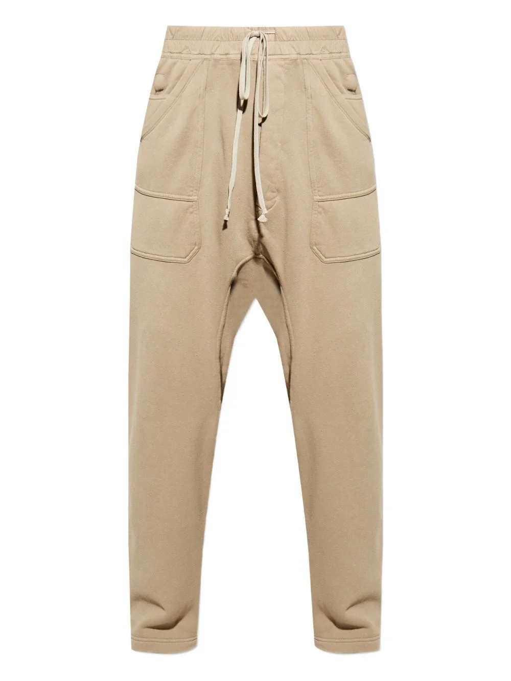 pocket drawstring track pants - 1