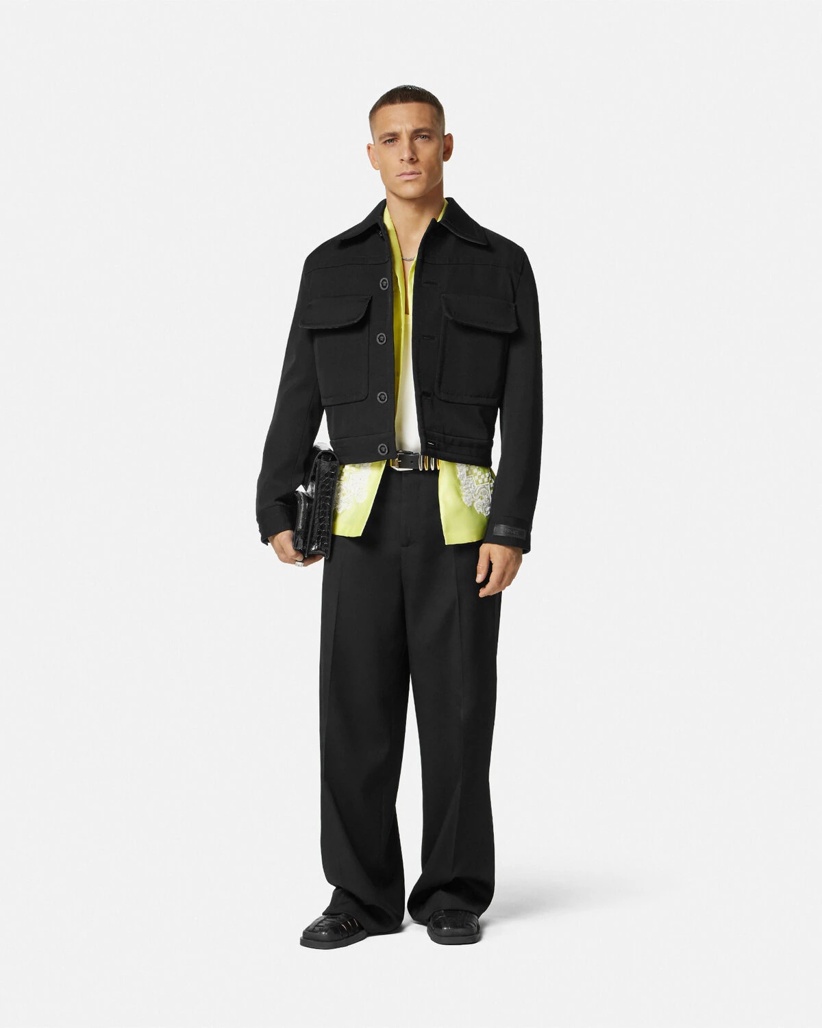 Wool Twill Blouson Jacket - 2