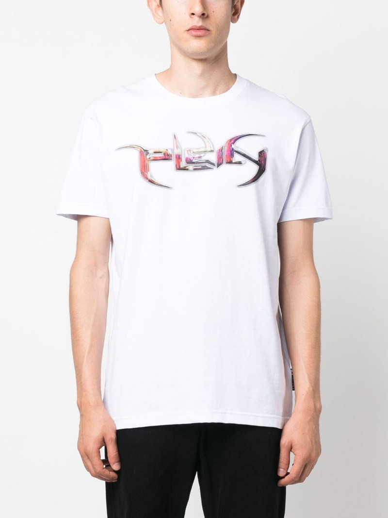 logo-print cotton T-shirt 3