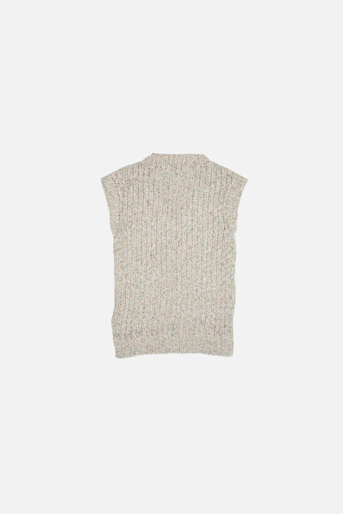 COMO WOMEN'S RELAXED V-NECK VEST - 2