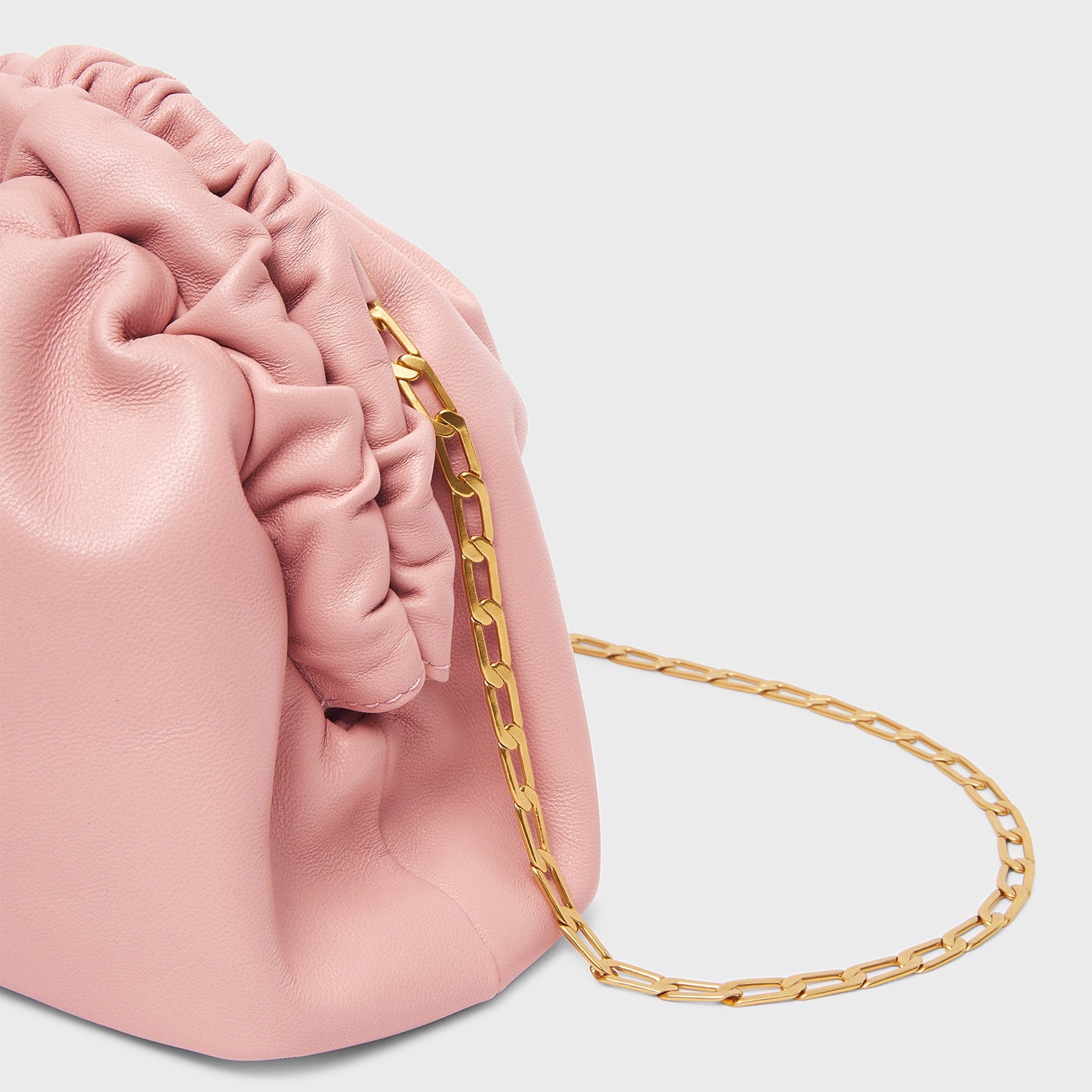 CHAIN MINI CLOUD CLUTCH - 4