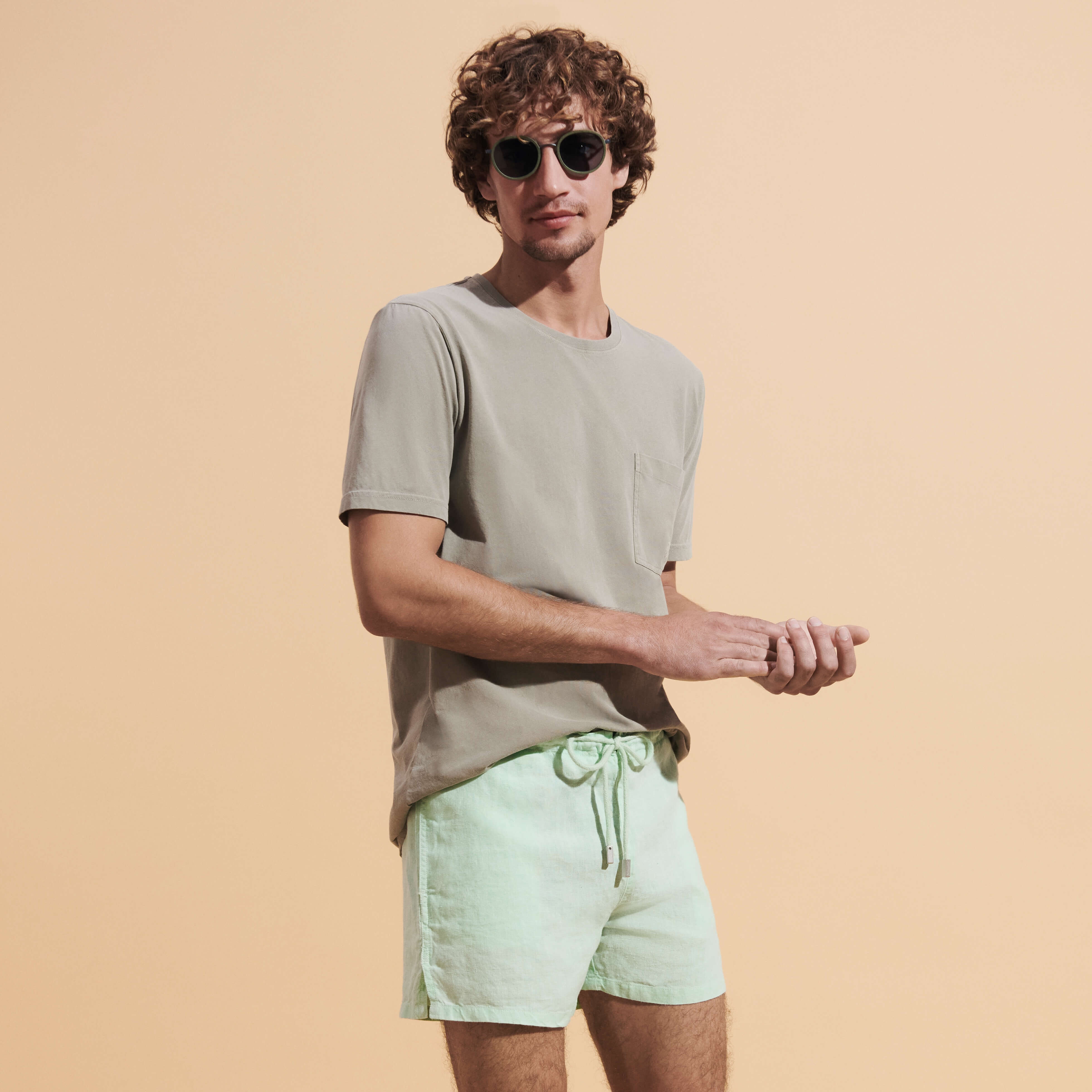 Men Organic Cotton T-shirt Solid - 5