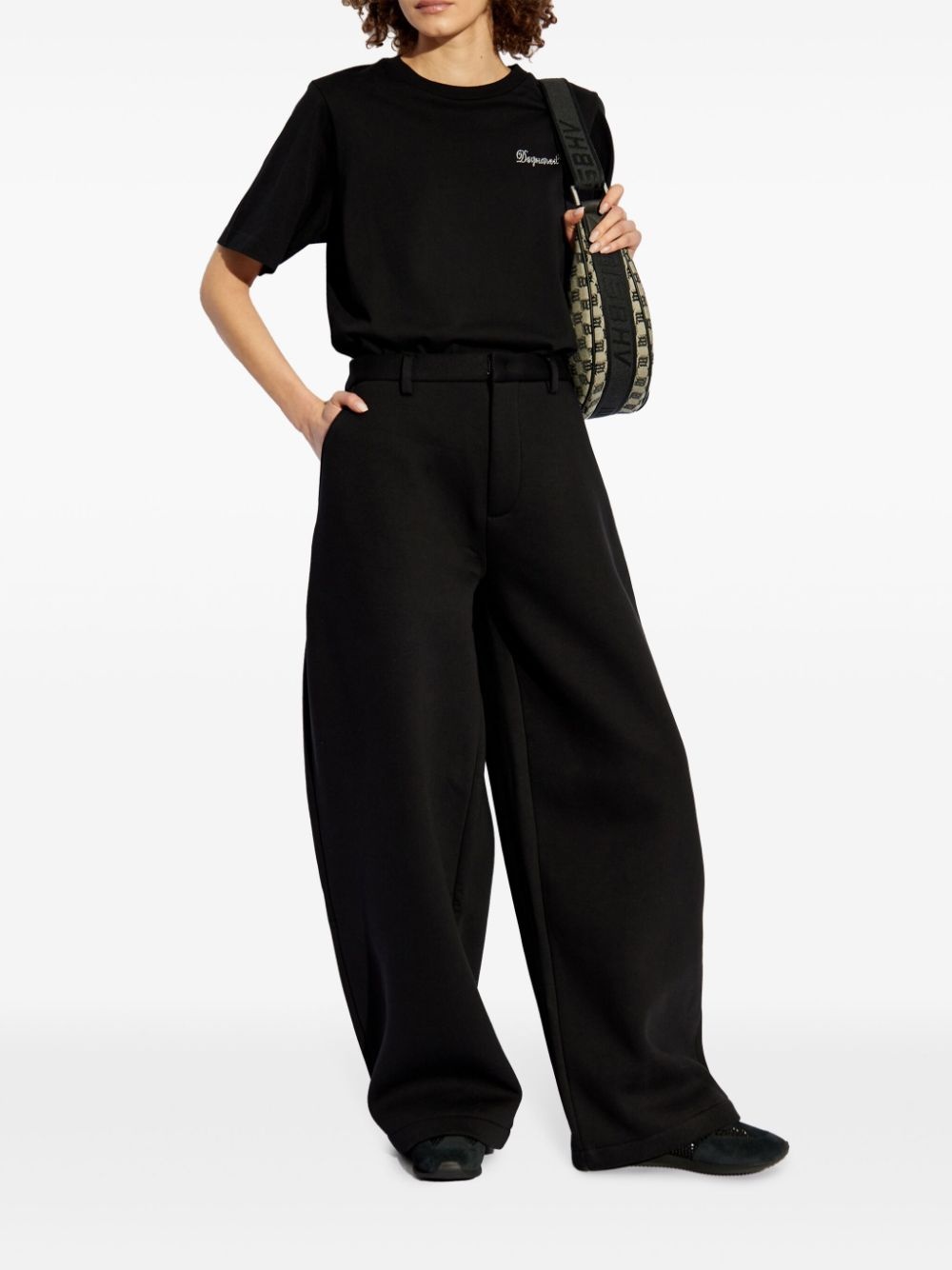 Icon-print trousers - 2