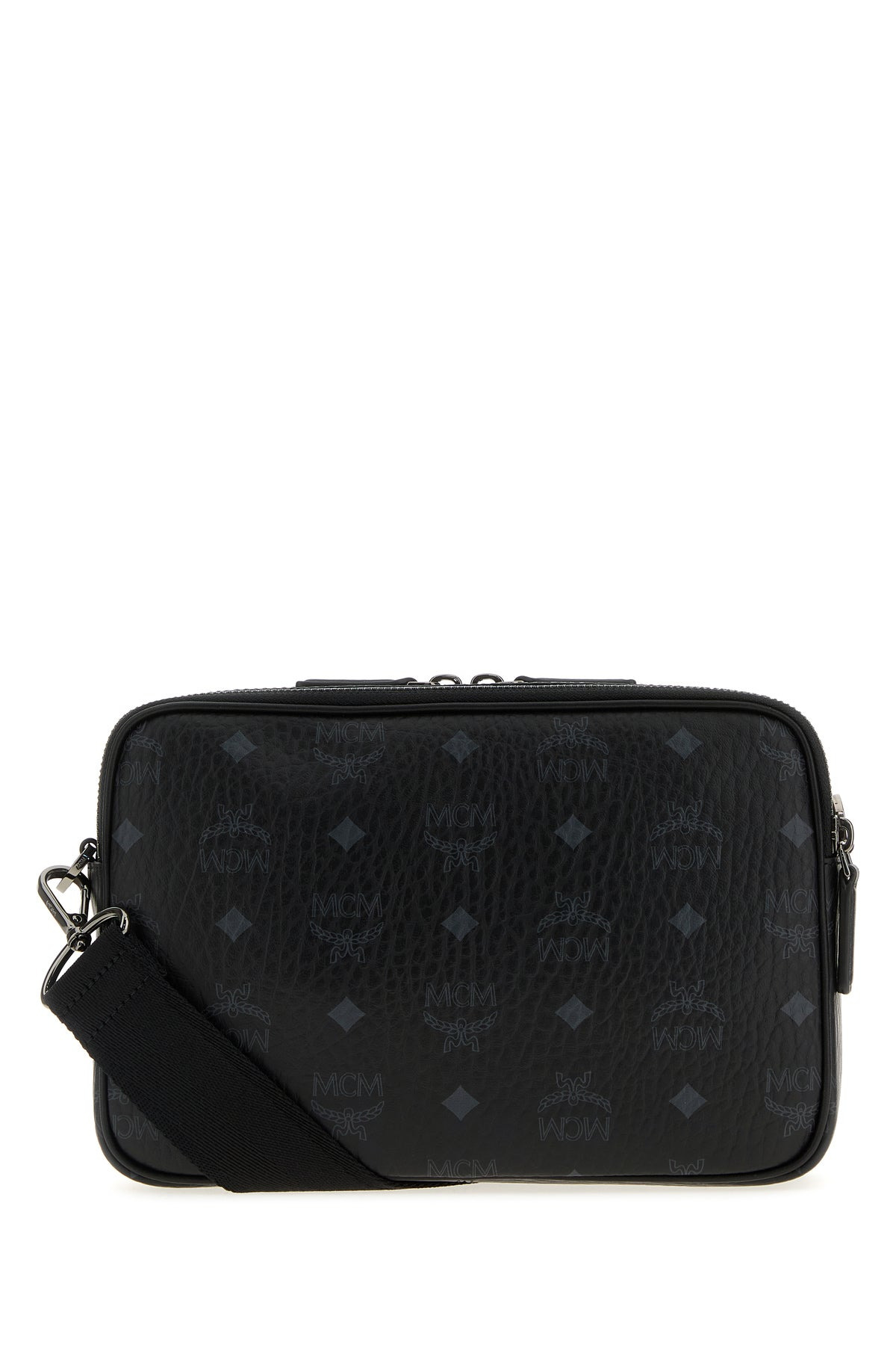Printed canvas small Diamond crossbody bag - 3