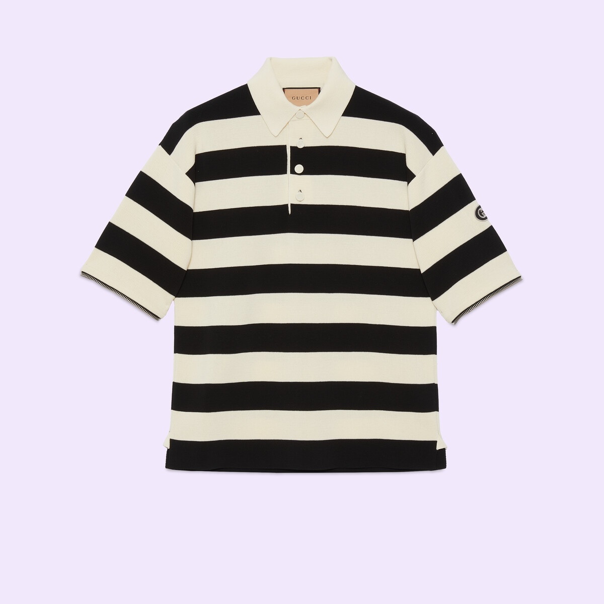 Detachable sleeves knit polo - 8