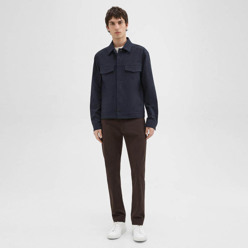Theory River Trucker Jacket in Neoteric Twill outlook