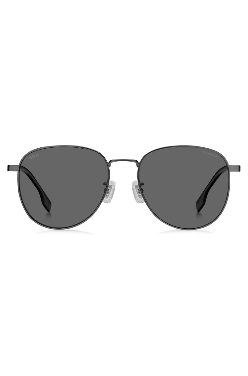 STEEL AND BETA-TITANIUM SUNGLASSES WITH BLACK END-TIPS 3