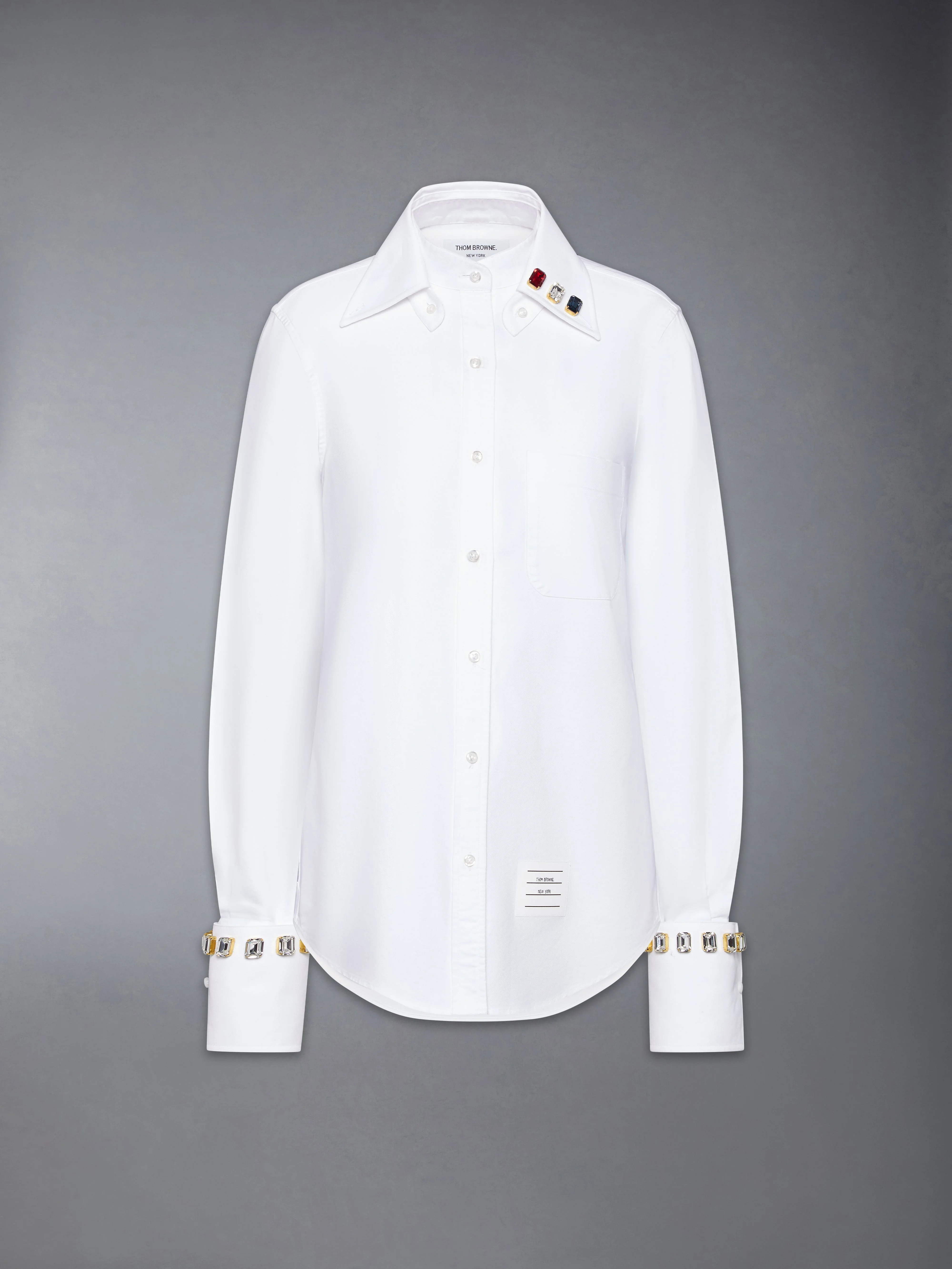 SWAROVSKI CRYSTAL OXFORD SHIRT - 1