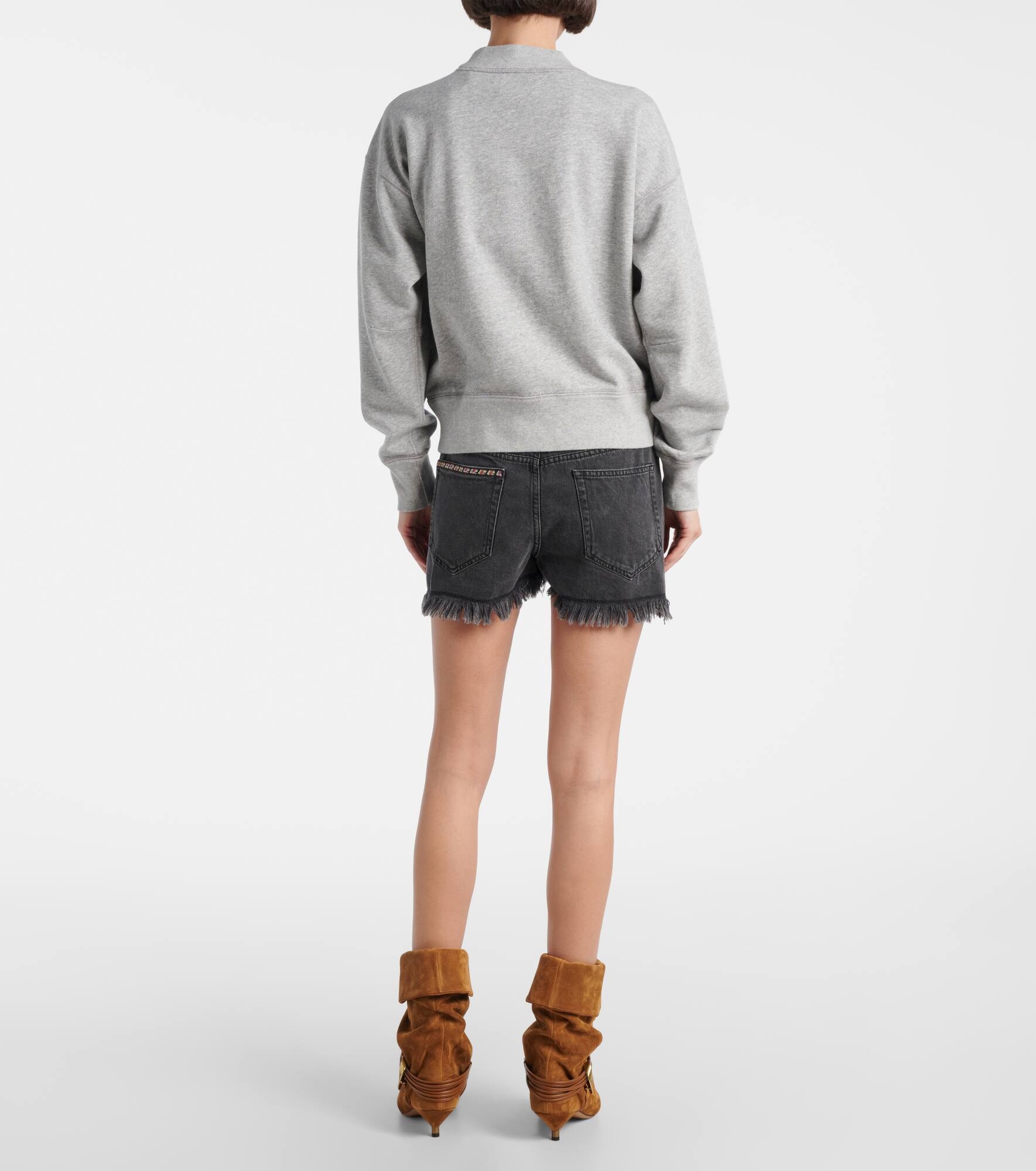 Moby cotton-blend jersey sweatshirt - 3