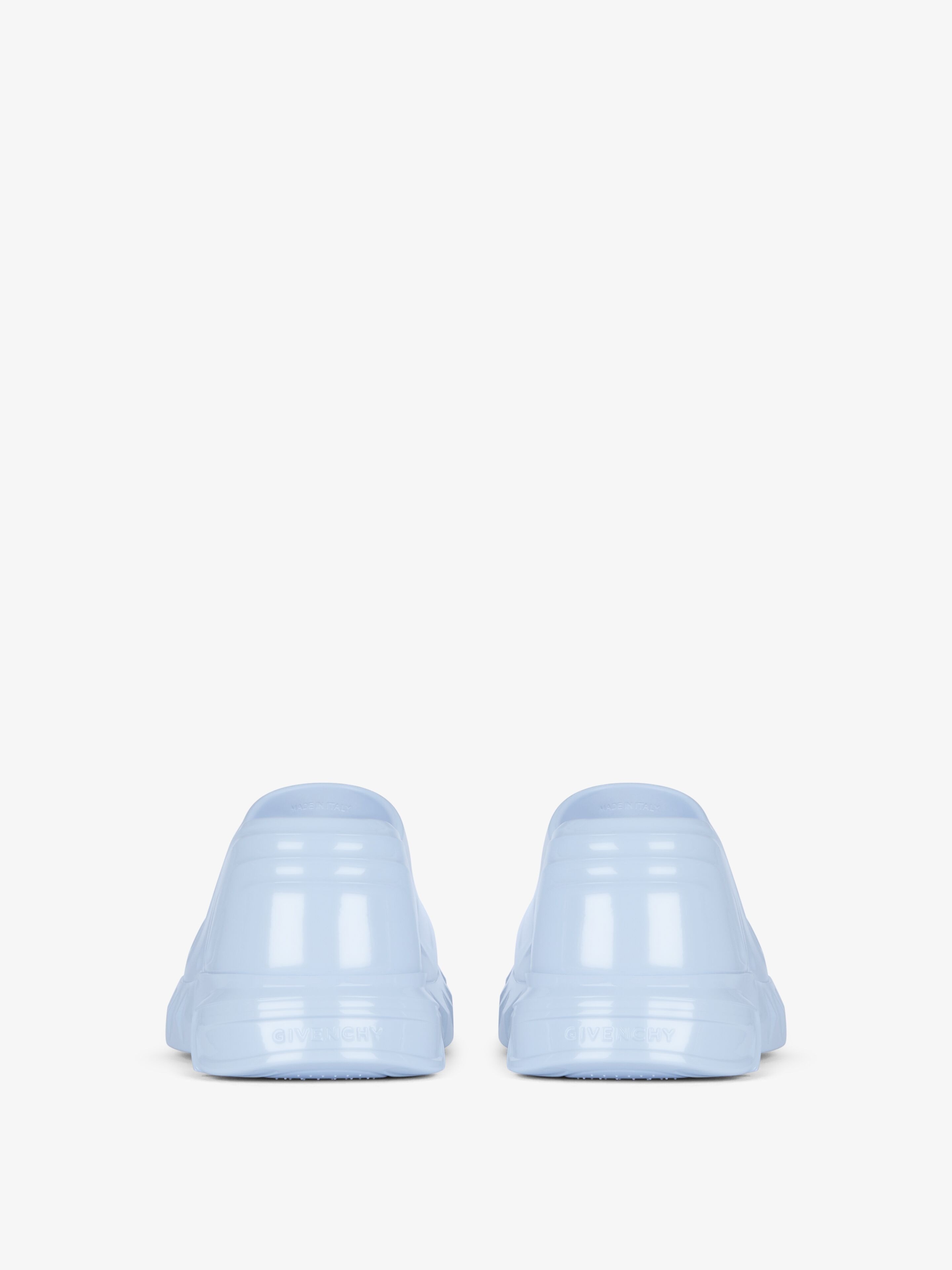 MARSHMALLOW WEDGE SANDALS IN RUBBER - 7