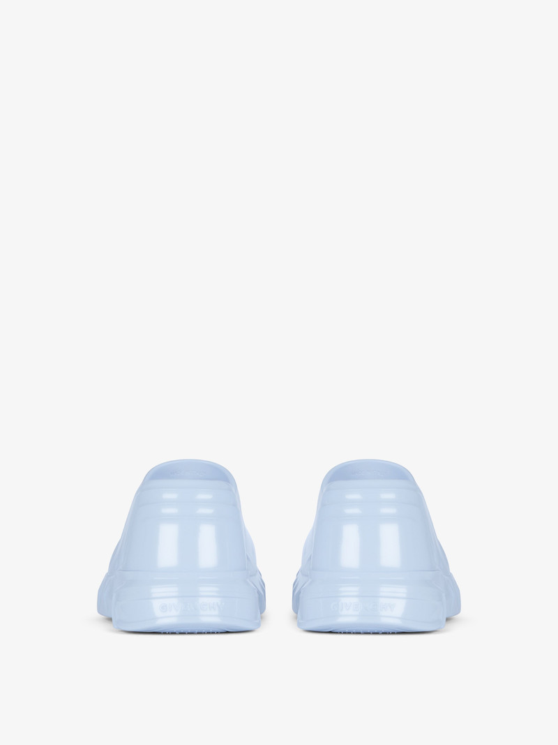 MARSHMALLOW WEDGE SANDALS IN RUBBER 7