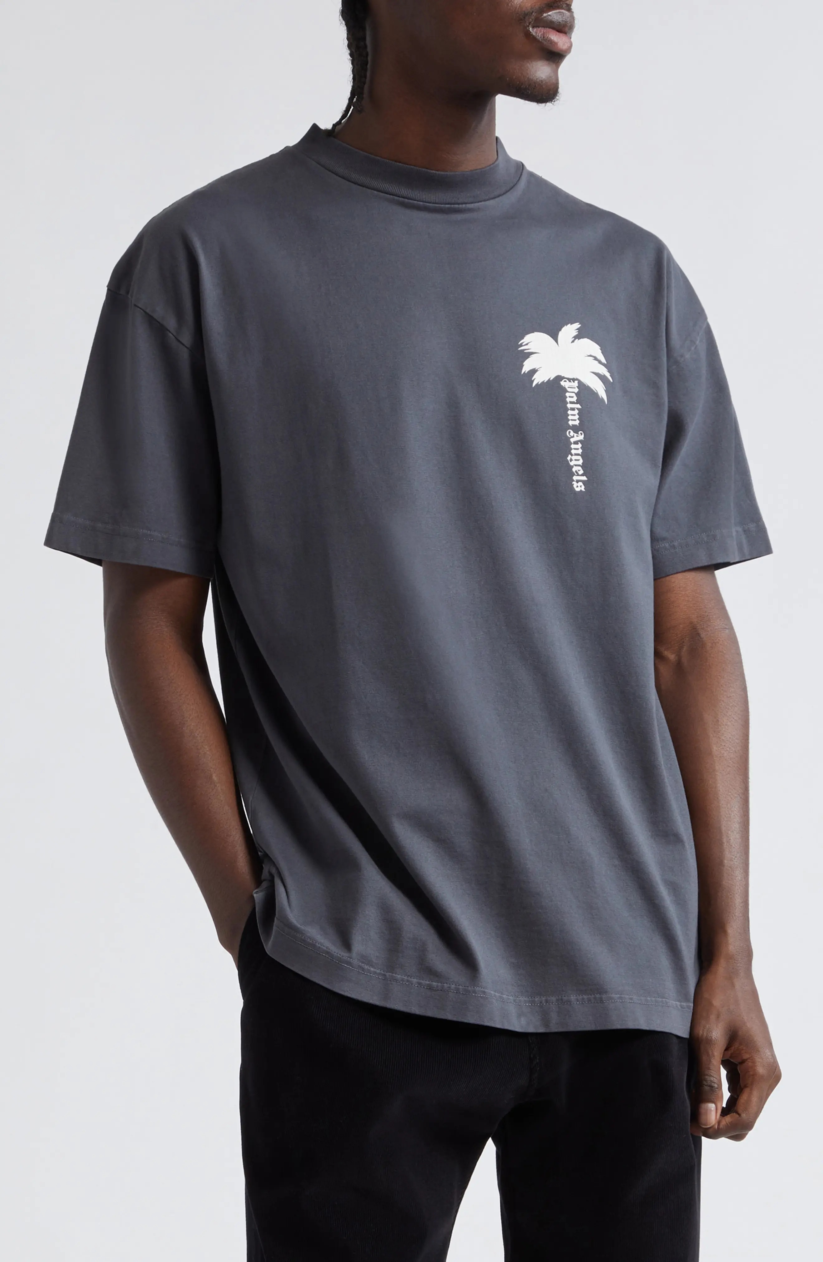 The Palm Cotton Graphic T-Shirt - 1