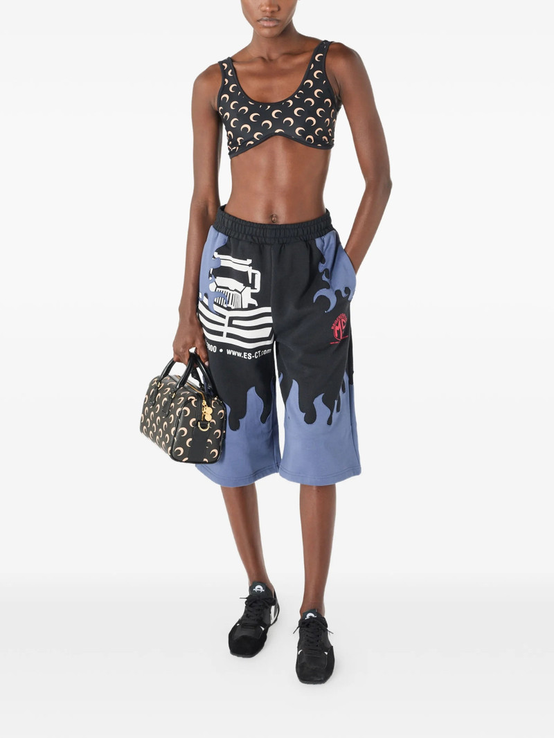 Marine Serre Moon-print Top Bra 4