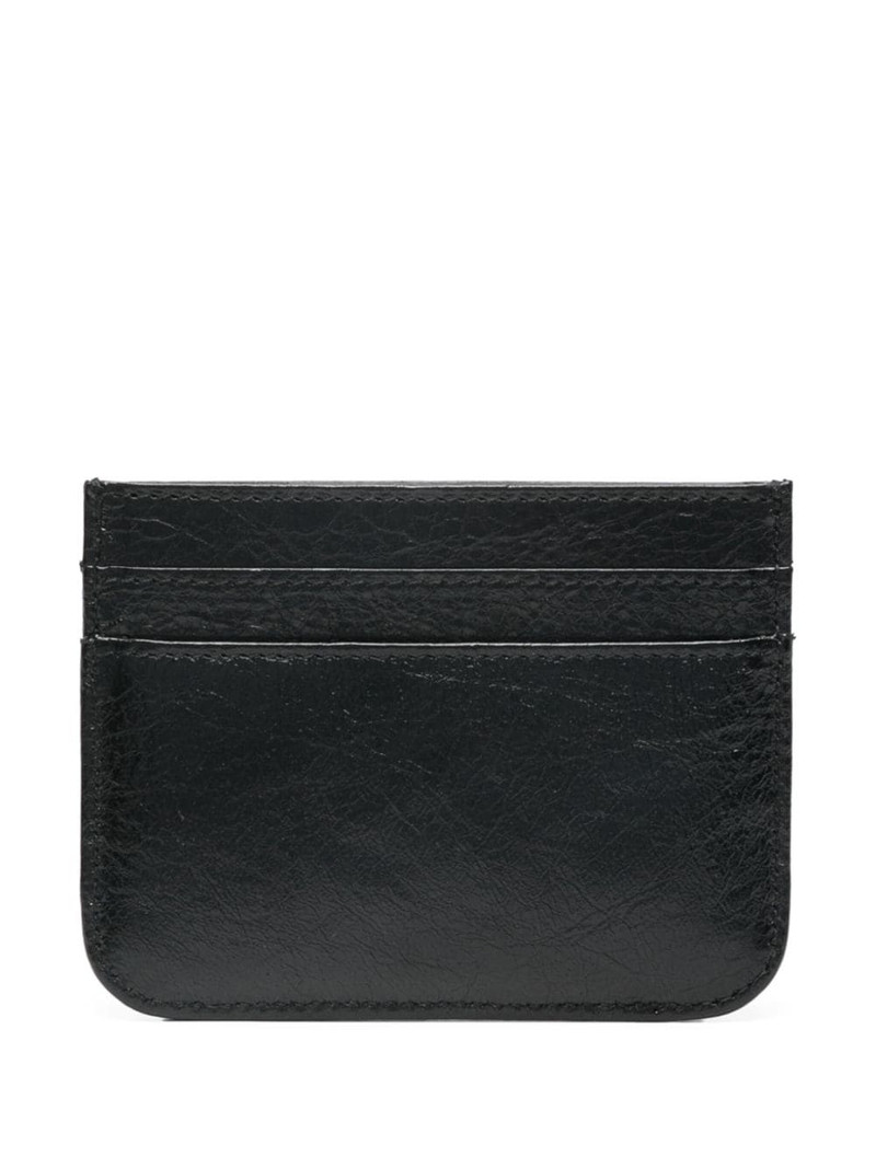 BALENCIAGA Monaco leather card holder outlook