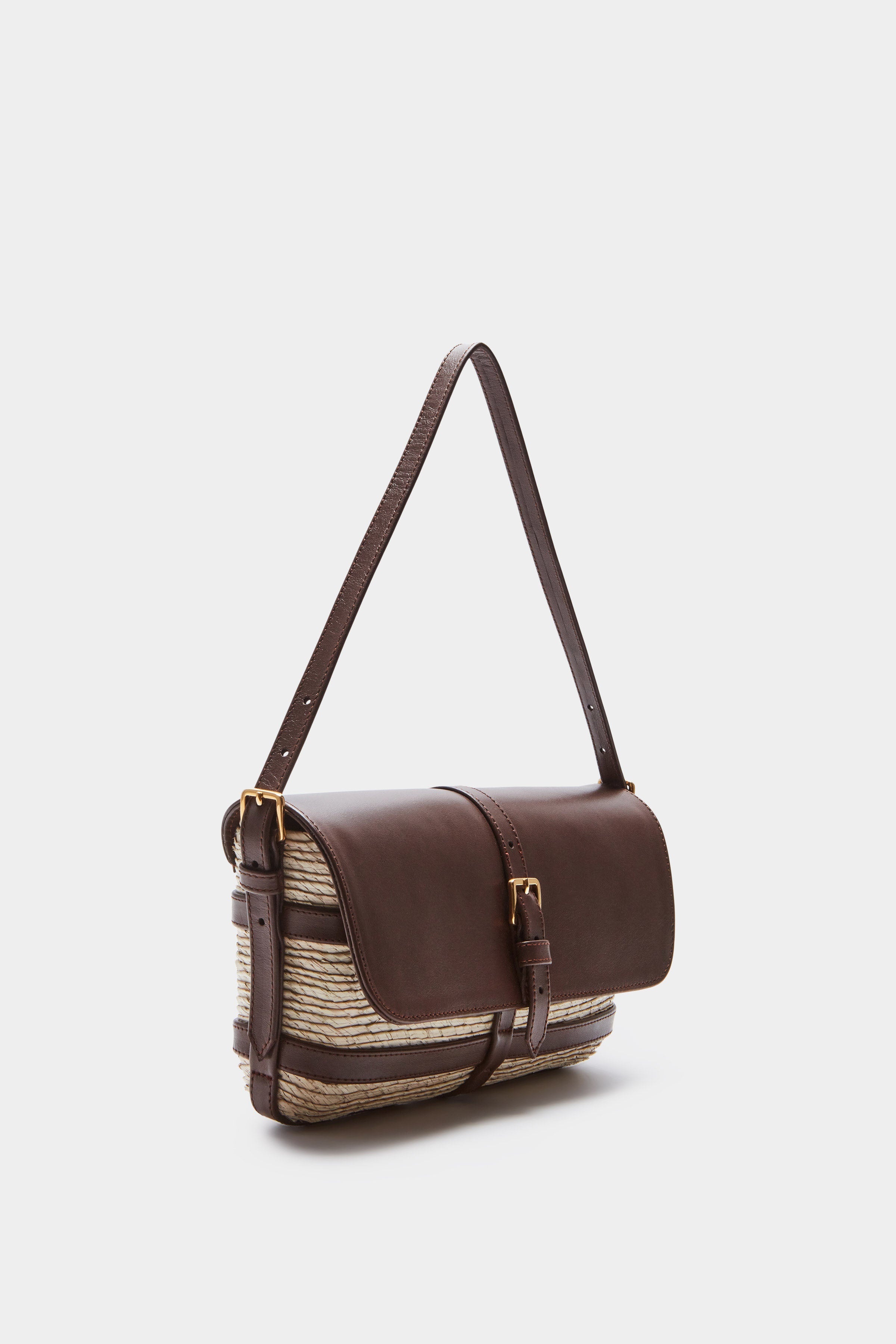 'WATERMILL' SHOULDER LEATHER FLAP - 3