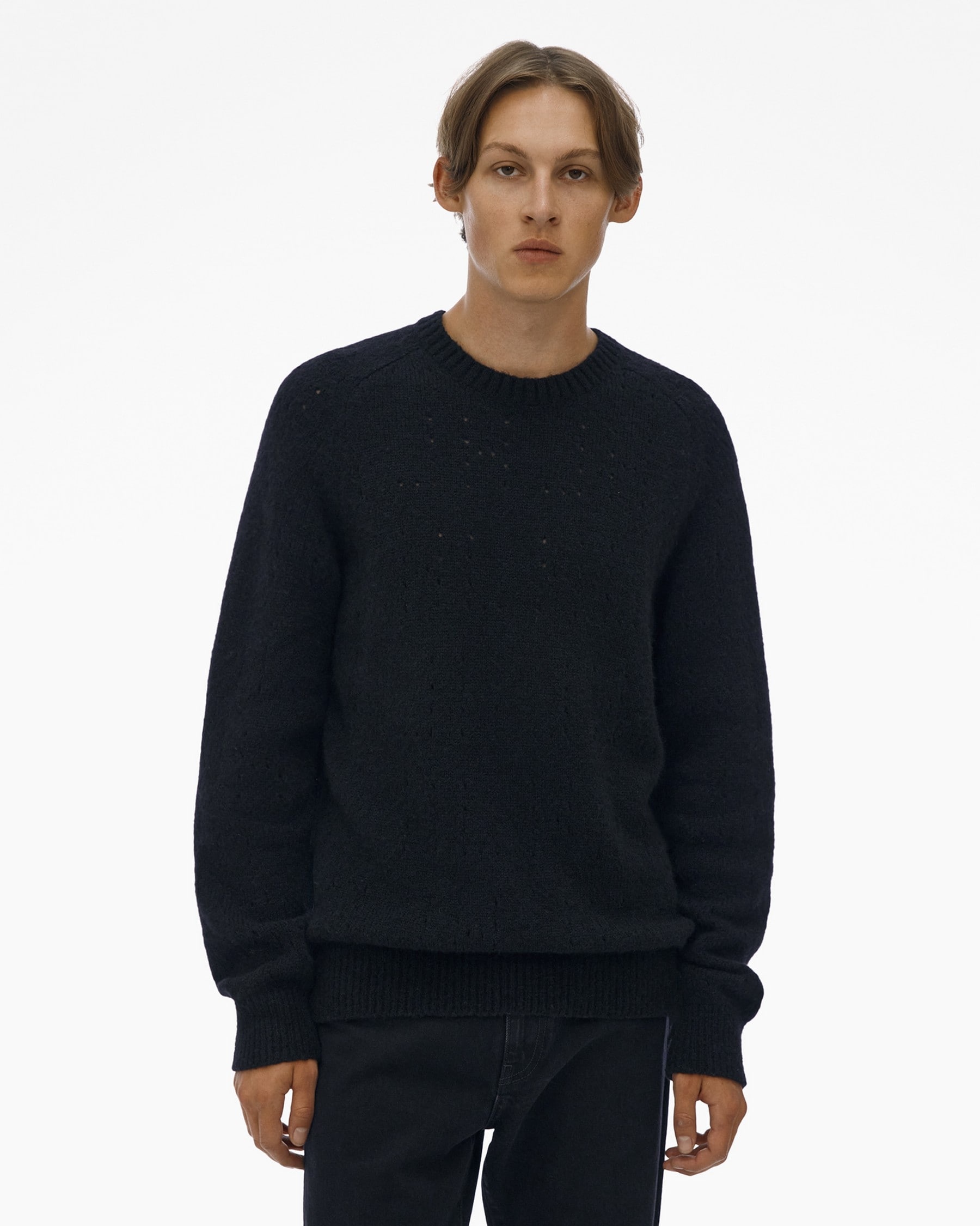 LOGO POINTELLE SWEATER - 3