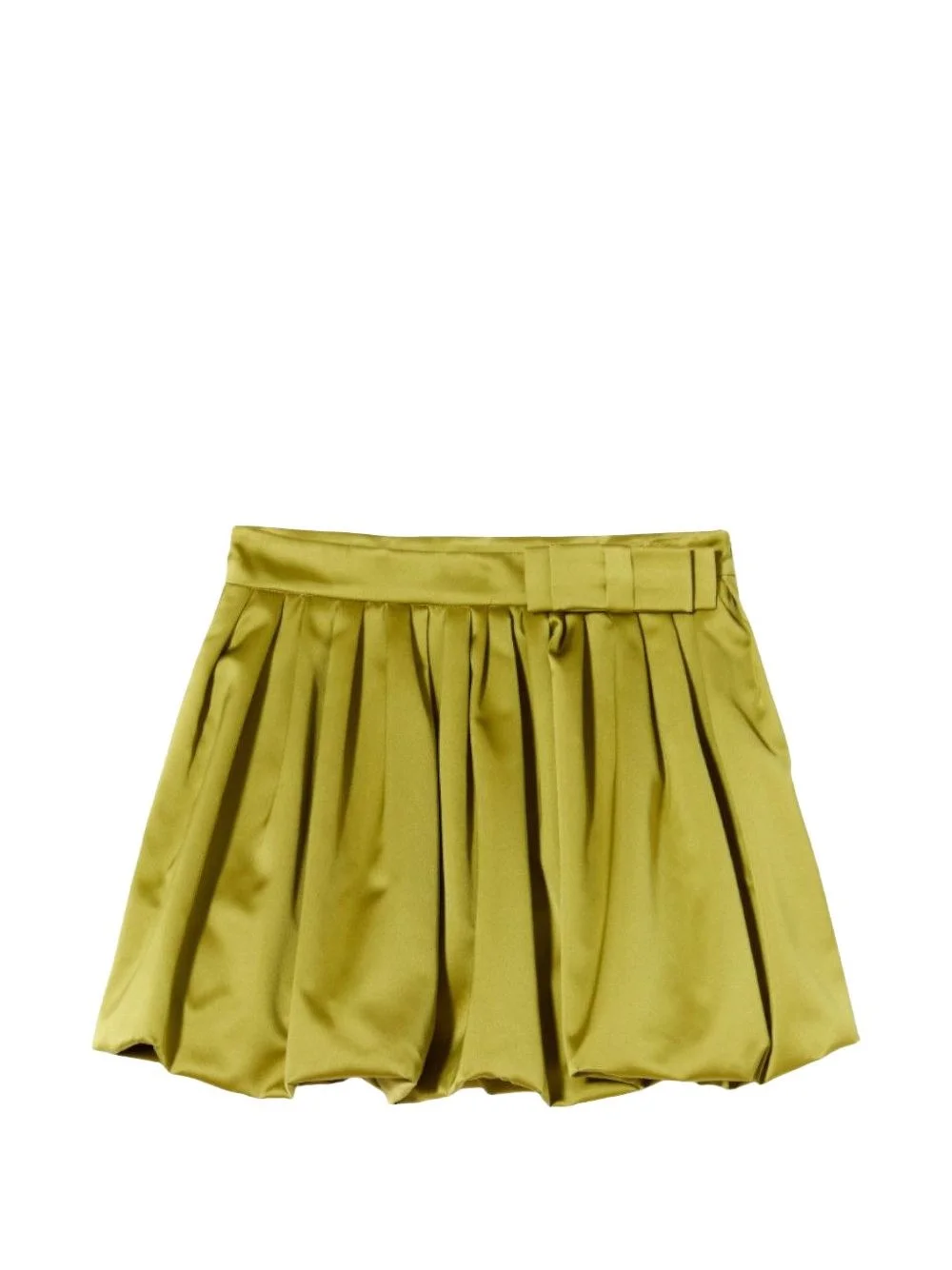 Duchesse structured miniskirt - 1