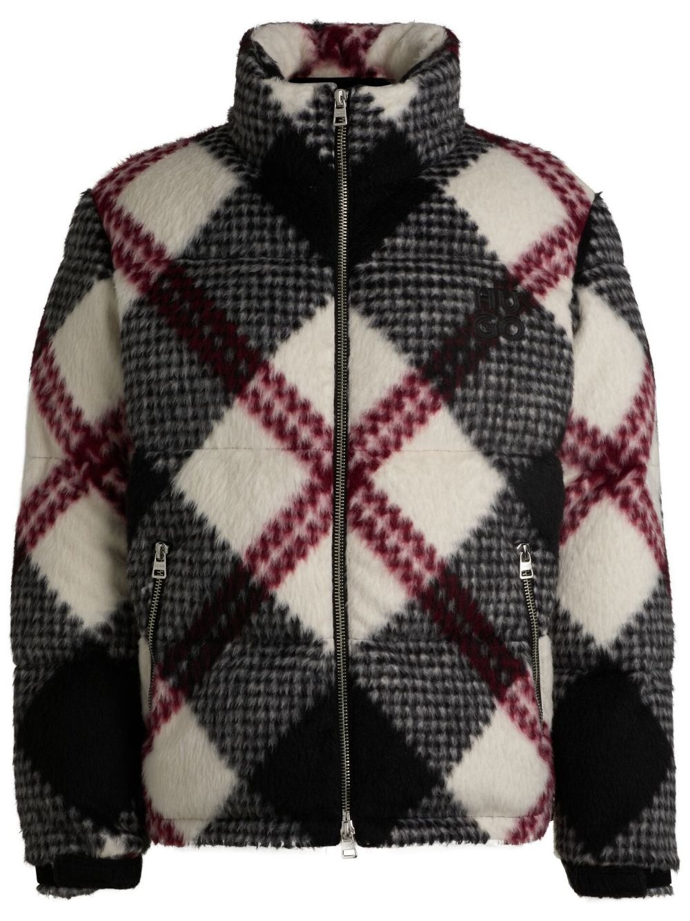 check-pattern jacket - 1