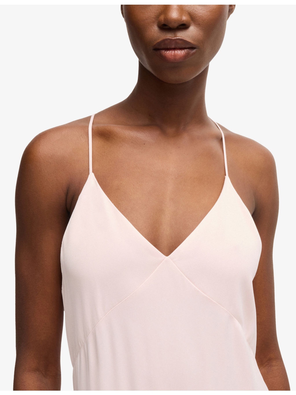 Ruffle Racerback Chiffon Maxi Dress - 5