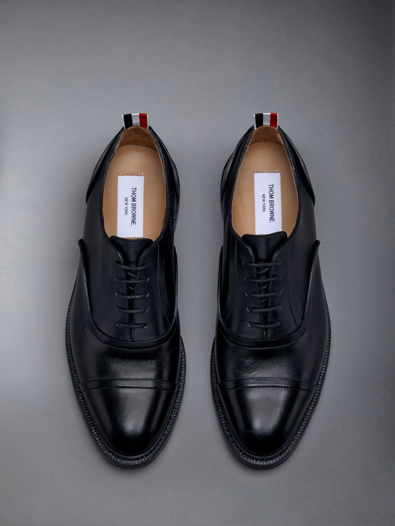 Vitello Calf Raw Edge Goodyear Sole Cap Toe Oxford 5