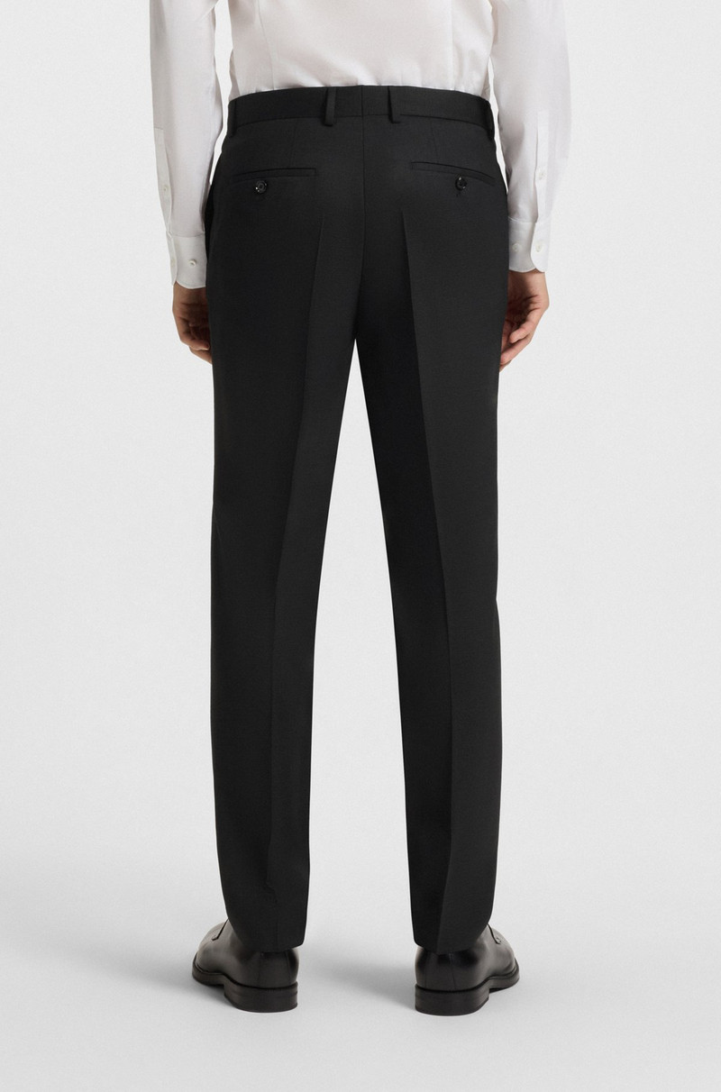 MICRO-PATTERNED SLIM-FIT SUIT IN STRETCH WOOL 8