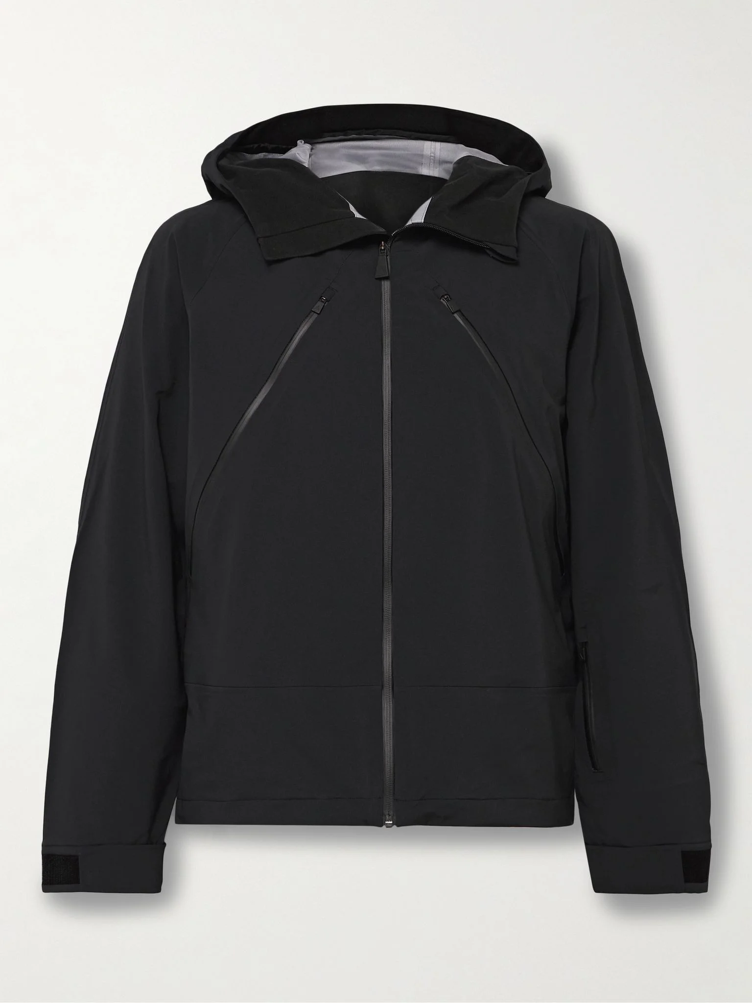 Hayden Hooded Ski Jacket Black - 1