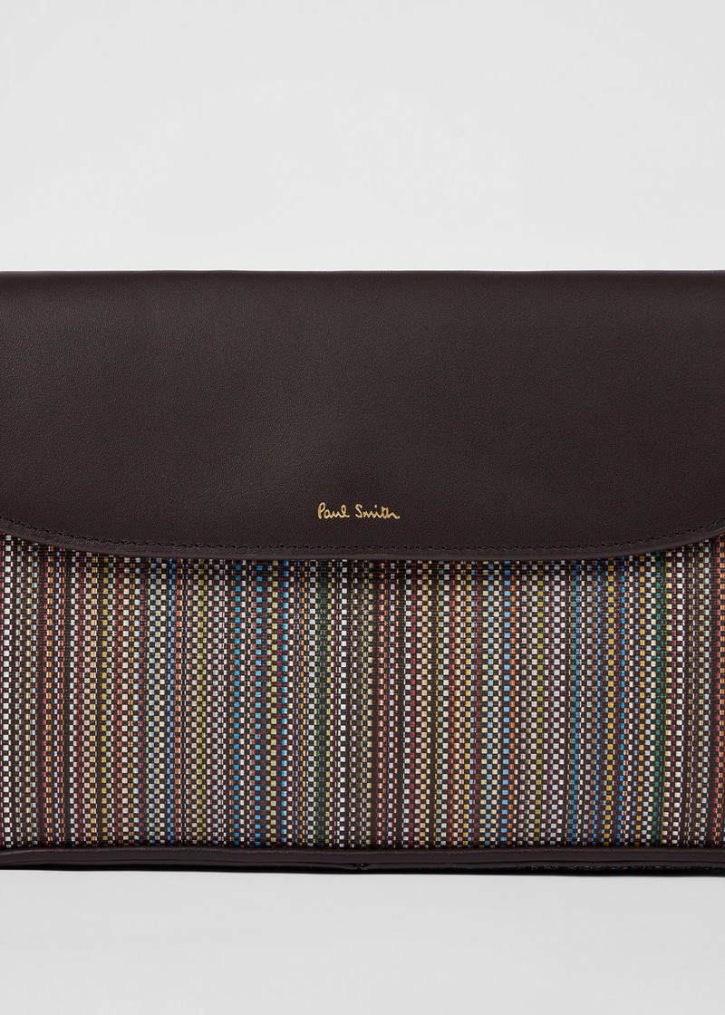 Women's 'Signature Stripe' Top Handle Shoulder Bag 4