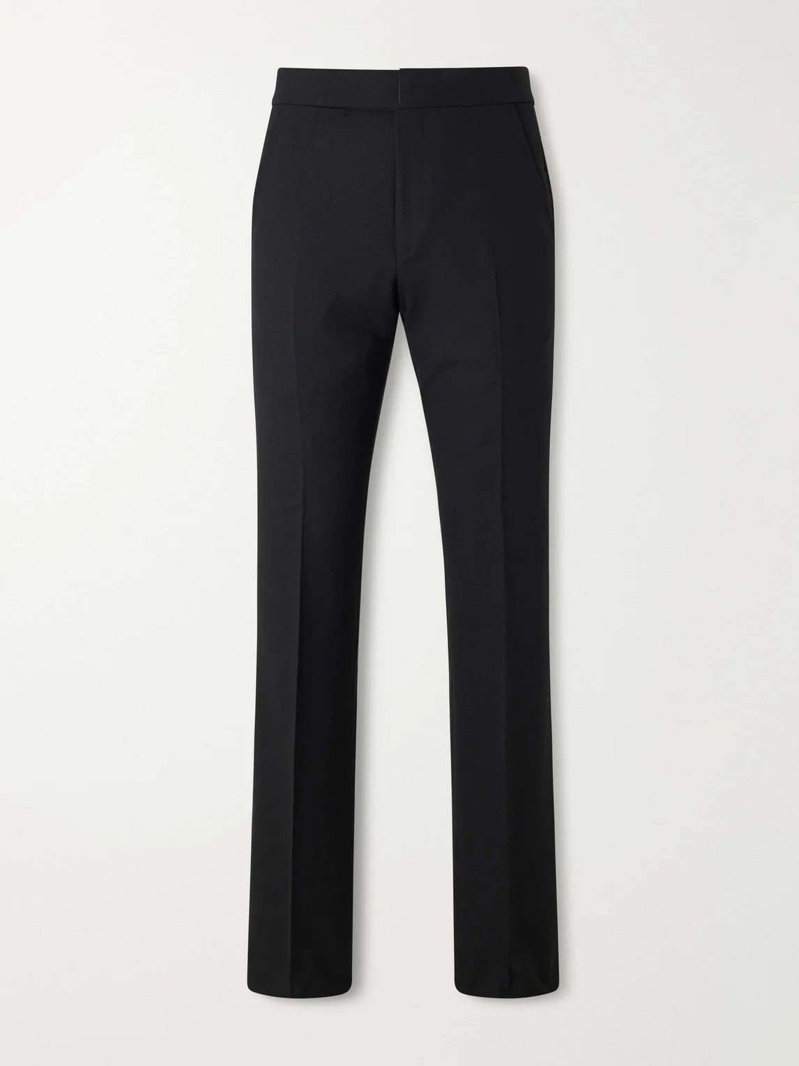 Slim-Leg Wool-Twill Trousers - 1