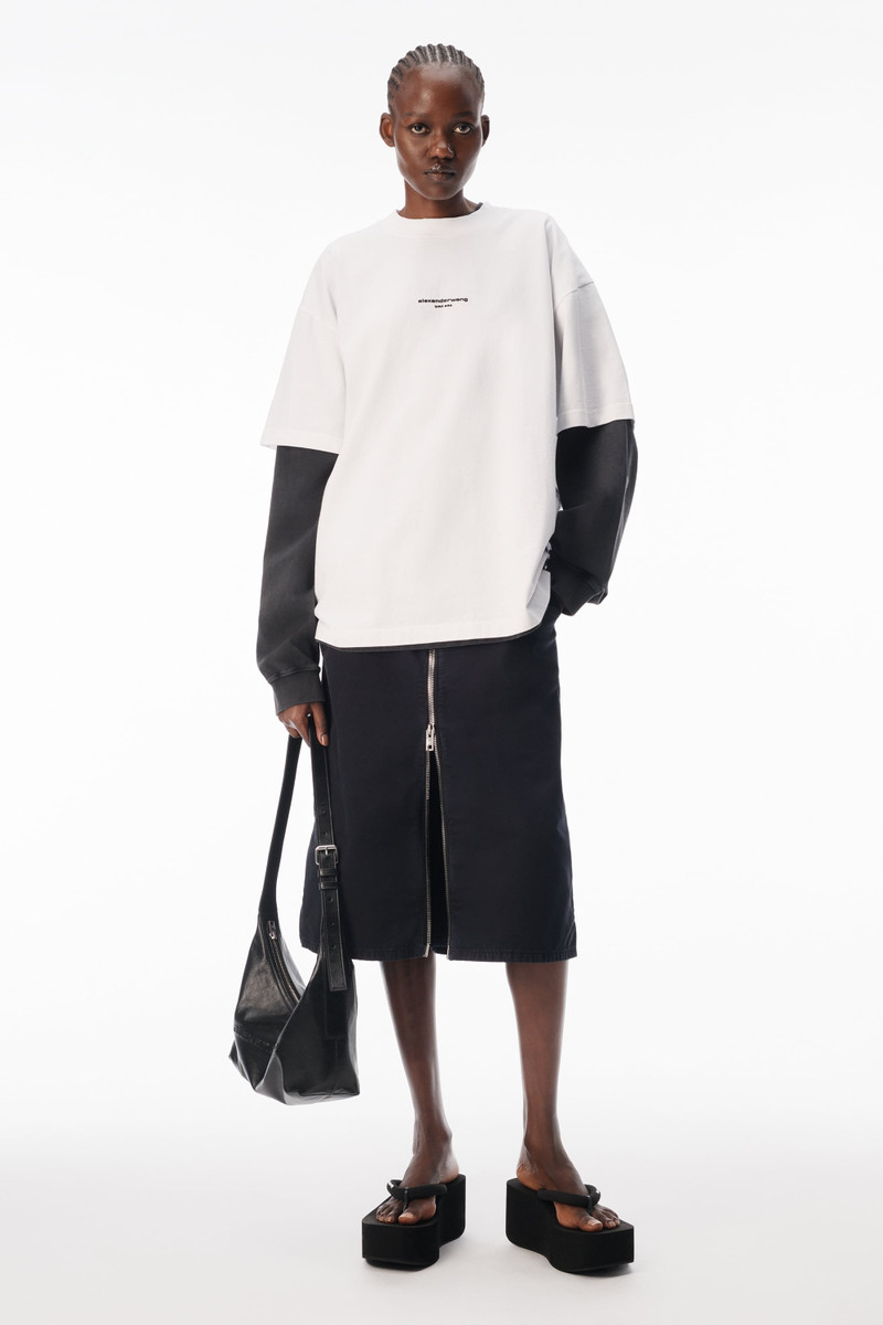 Alexander Wang LOGO PRINT SHORT SLEEVE TEE outlook