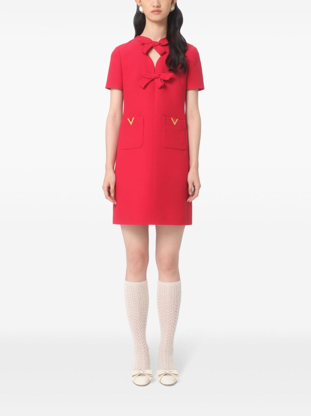 Valentino Women Crepe Couture Dress - 2