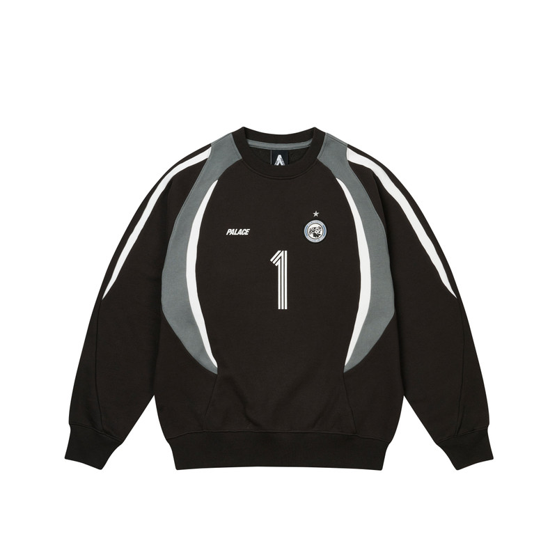 PHANTASY WARM UP CREW BLACK 1