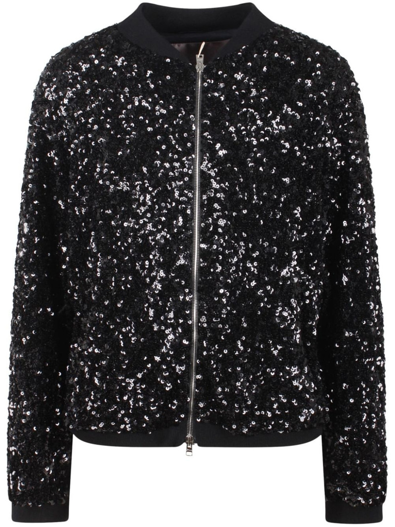 sequin-embellished bomber 재킷 1