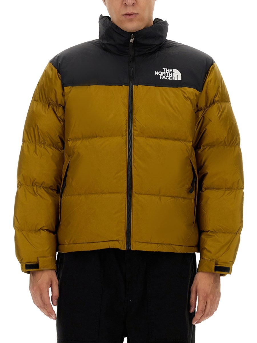 1996 NYLON DOWN JACKET WITH LOGO - 1