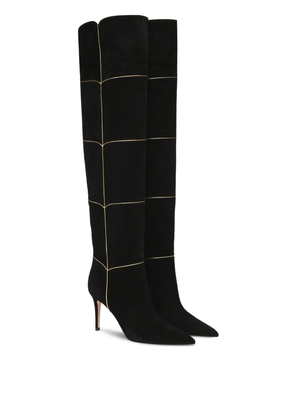 85mm Clarice suede boots - 2
