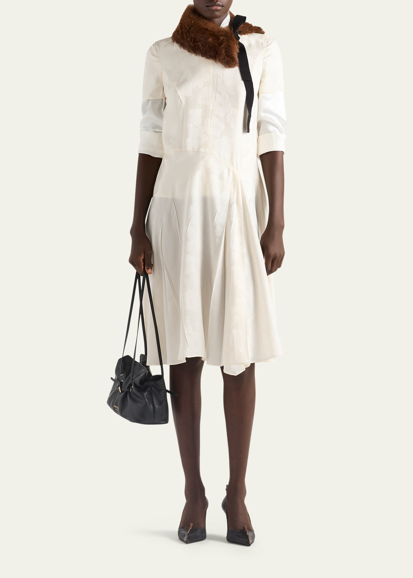 Primula Jacquard Midi Dress - 2