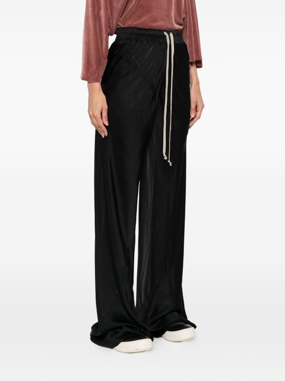 drawstring-waist trousers - 3