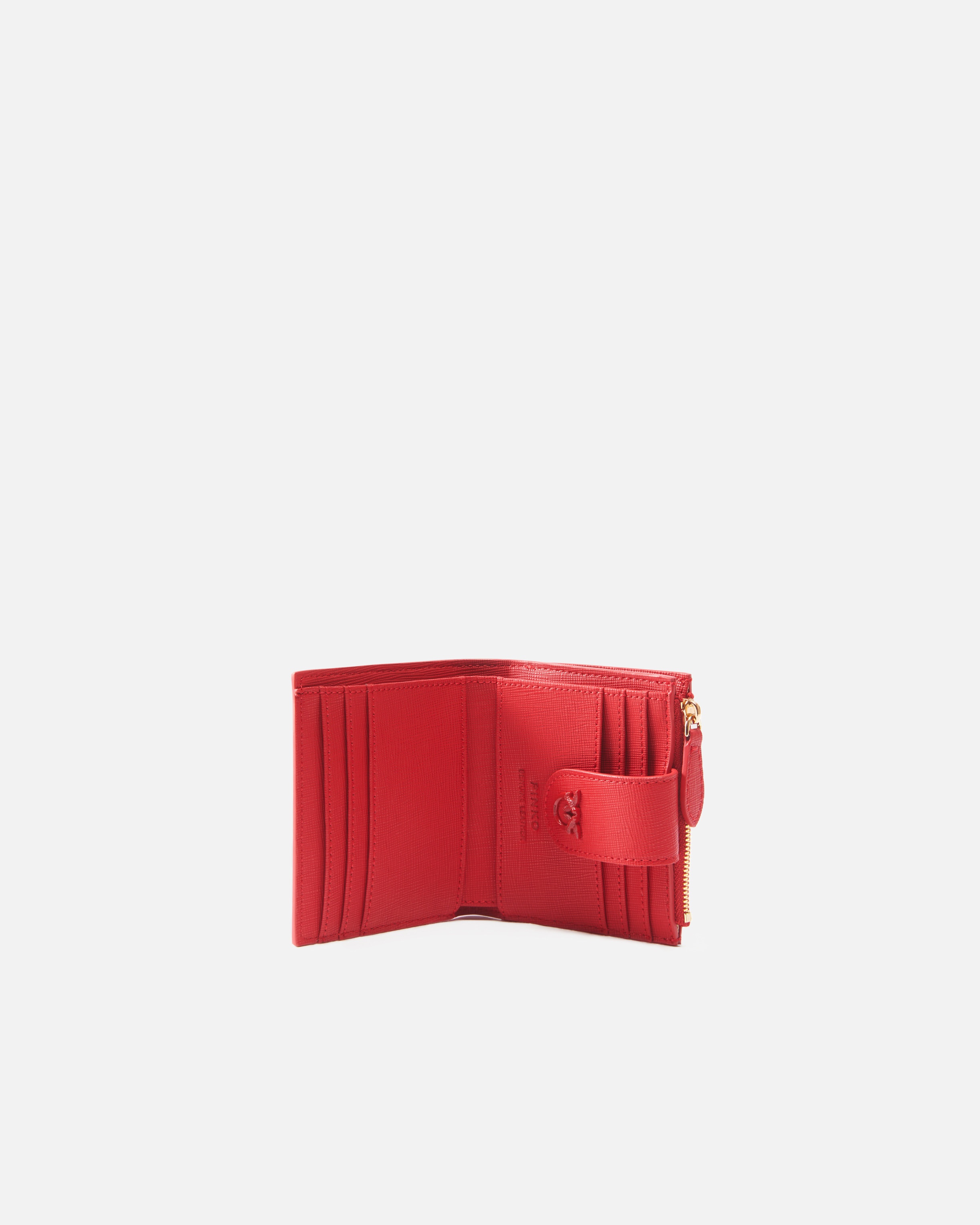 COMPACT SMALL WALLET IN SAFFIANO LEATHER - 3