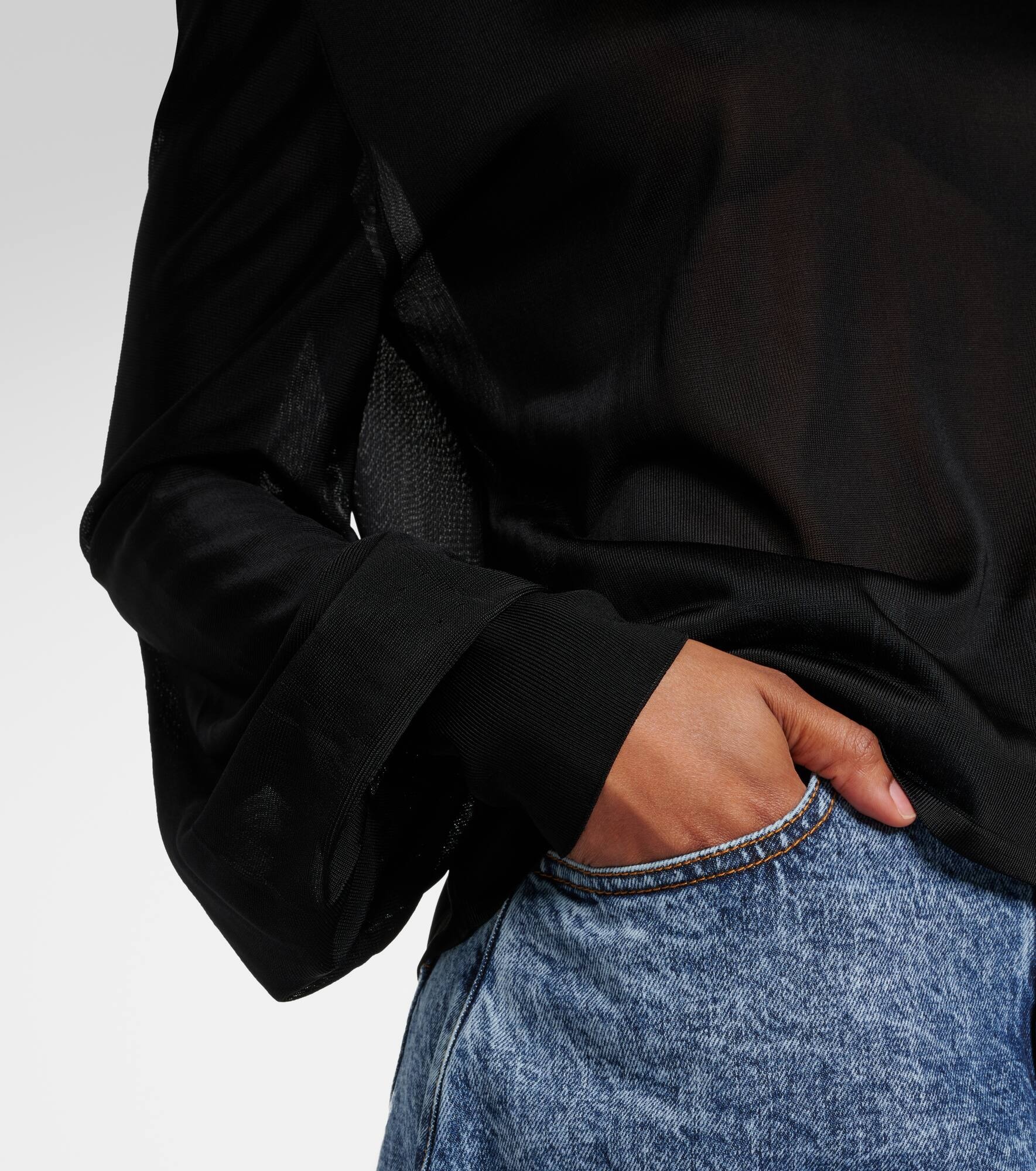 Lamé sweater - 5