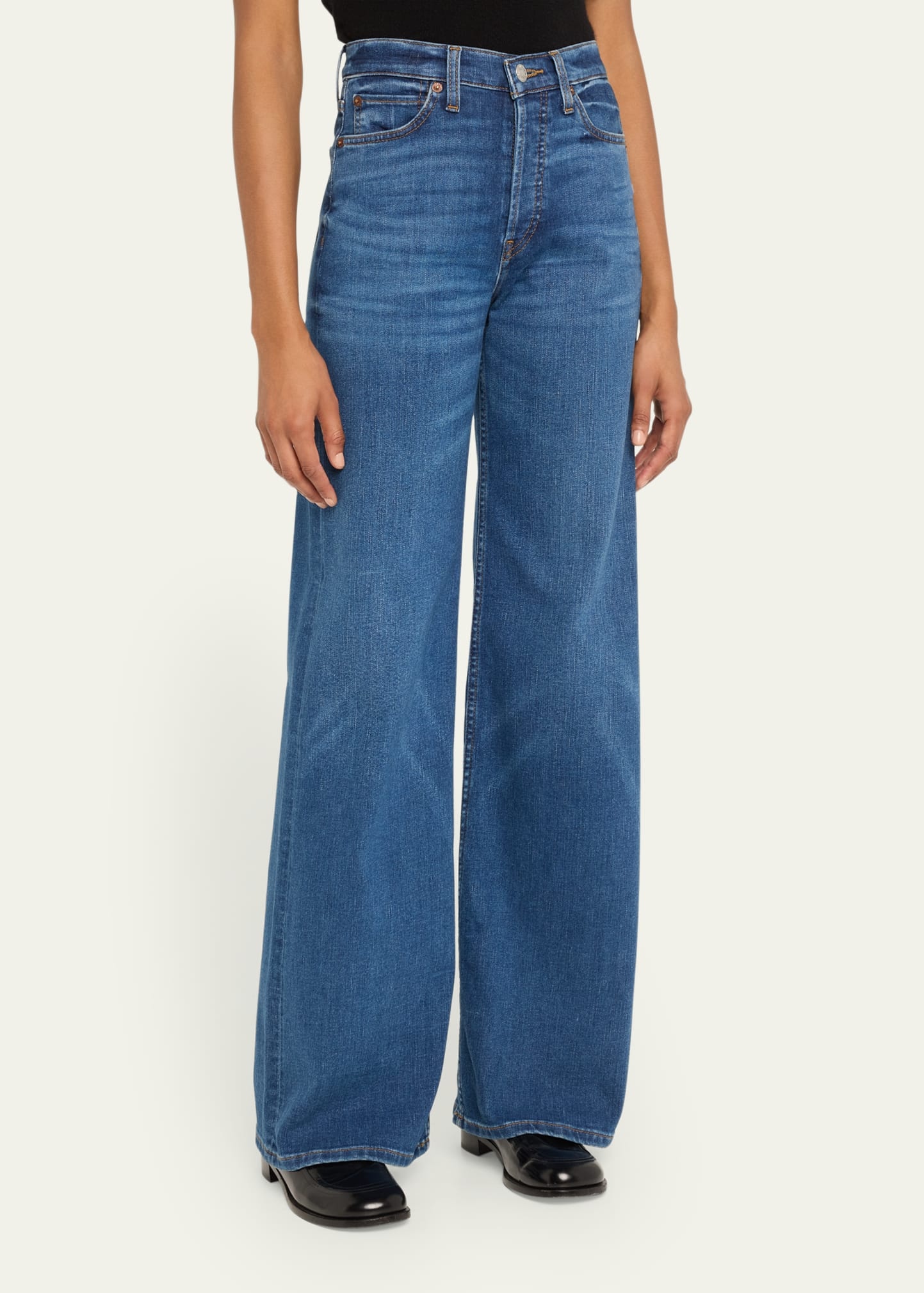 70s Ultra High-Rise Wide-Leg Jeans - 4