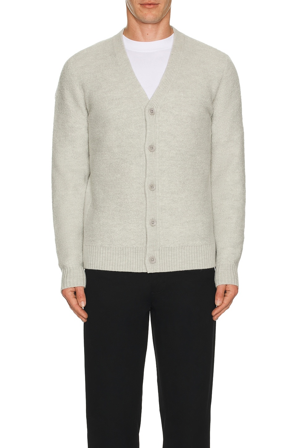 Textured Boucle Turf Cardigan - 3