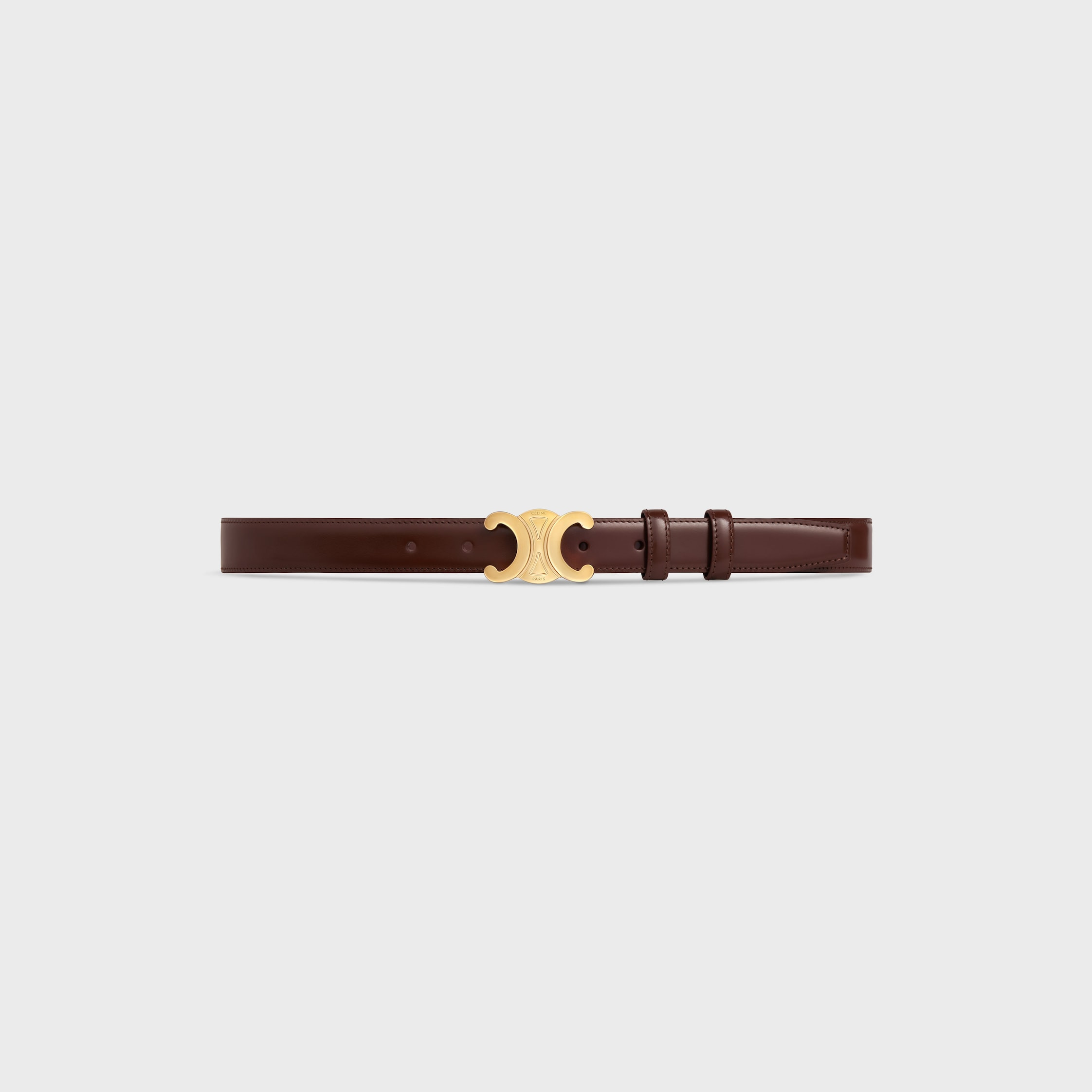 Medium Triomphe Belt in Taurillon Leather - 2